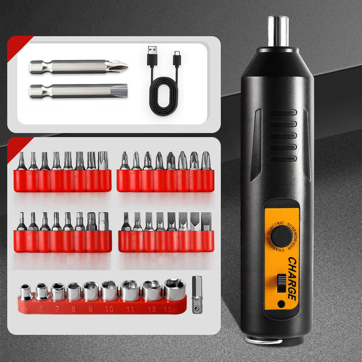 Portable electric screwdriver set for home use | Bowlift