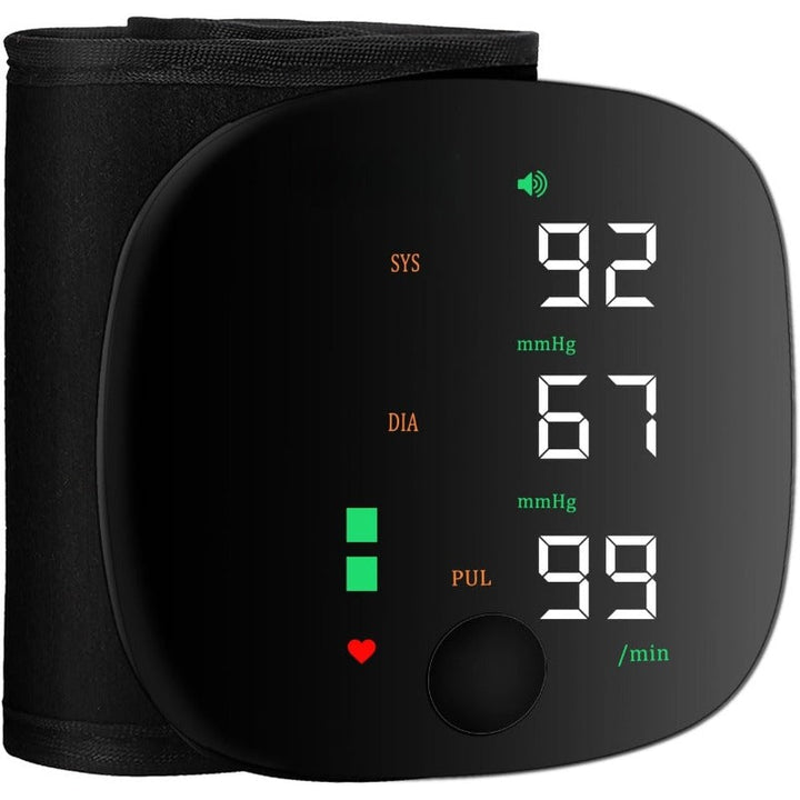USB-C Rechargeable Wrist Blood Pressure Monitor Bowlift
