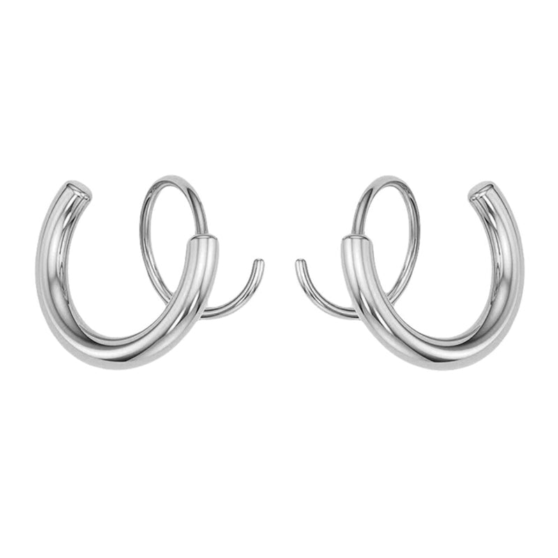 BowLift | Double Twist Spiral Earrings