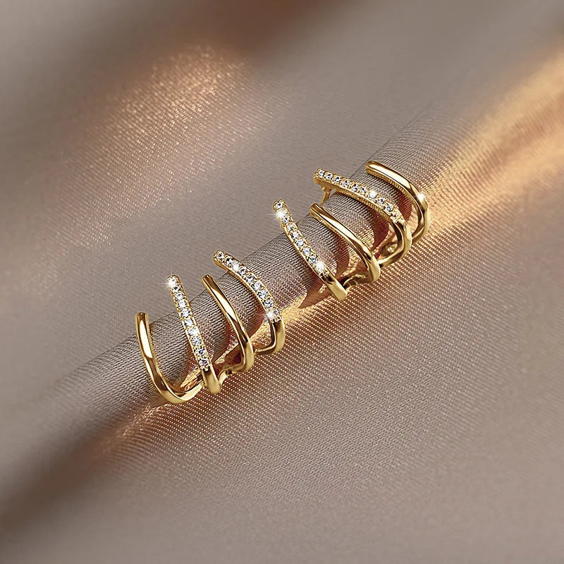 BowLift | Women’s Twist Earrings | Lightweight Statement Jewelry | Hypoallergenic Finish