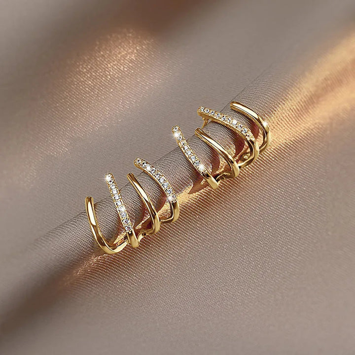 BowLift | Women’s Twist Earrings | Lightweight Statement Jewelry | Hypoallergenic Finish