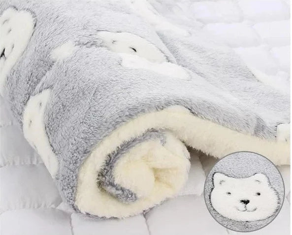 BowLift | Ultra Soft Cat Blanket – Cozy Flannel Blanket with Cats, Hypoallergenic and Machine Washable, Perfect for All Cats