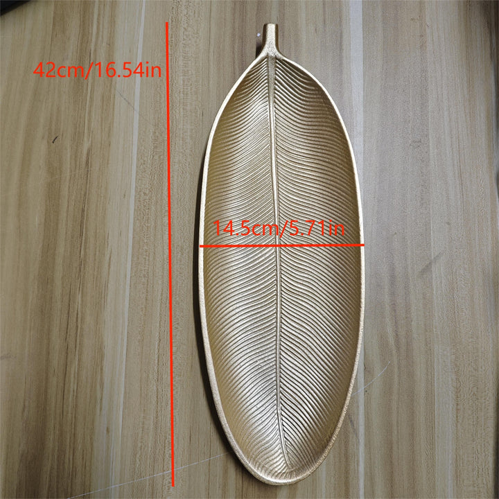 LeafWood – Elegant Wooden Tray in Leaf Shape Bowlift