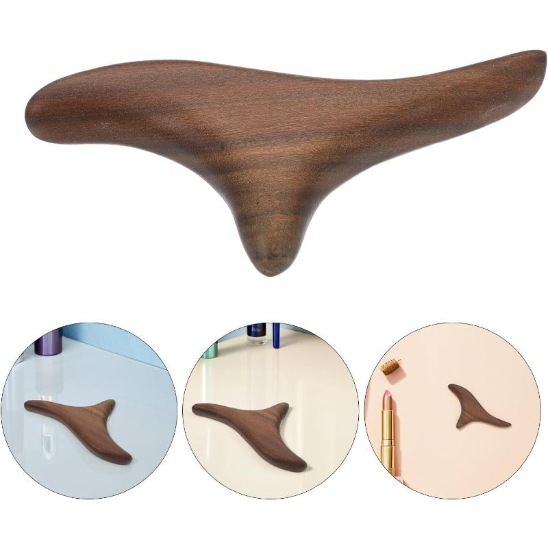 Natural Wood Foot Massager Bowlift