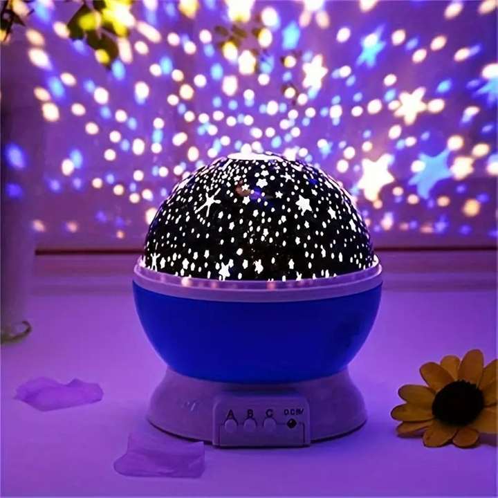 BowLift | 360° Sky Projector | Modern Nightstand Lamp with LED