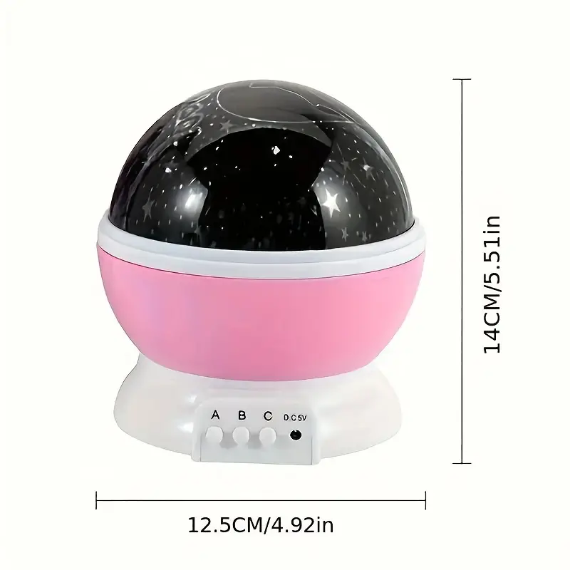 BowLift | 360° Sky Projector | Modern Nightstand Lamp with LED