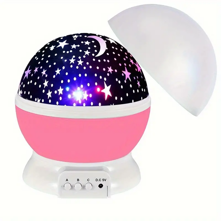 BowLift | 360° Sky Projector | Modern Nightstand Lamp with LED