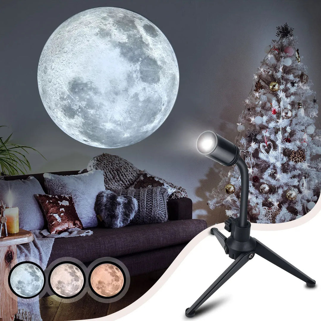 BowLift | 360° Moonlight Projector | Innovative Lamp for Room Lighting