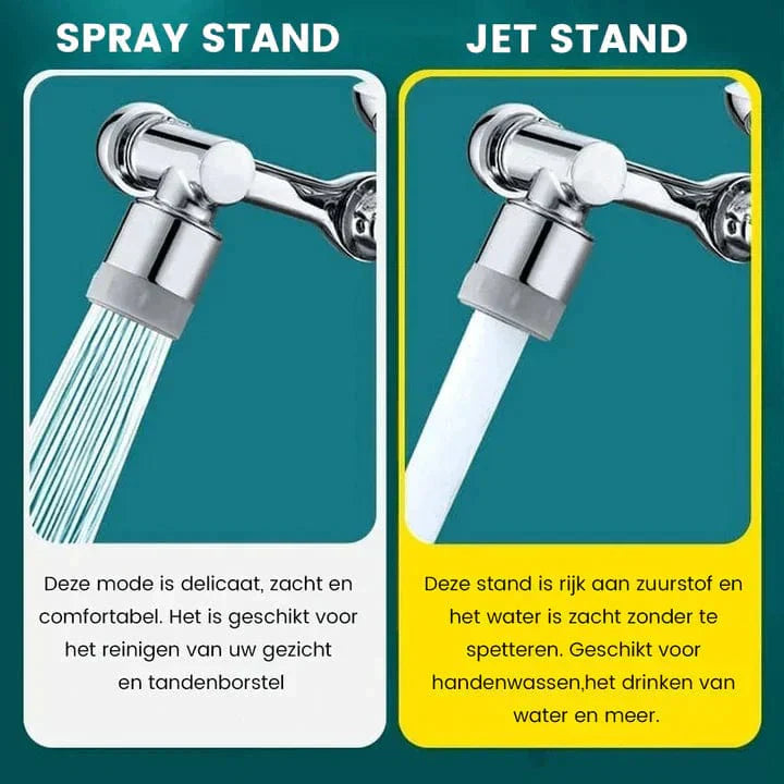 BowLift | 360° Rotating Universal Faucet - FlexiFlow