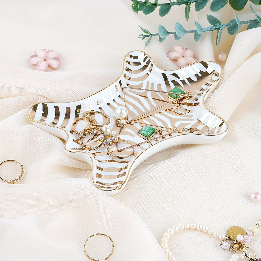 Charming CeramicDish - Elegant Ceramic Jewelry Bowl Bowlift