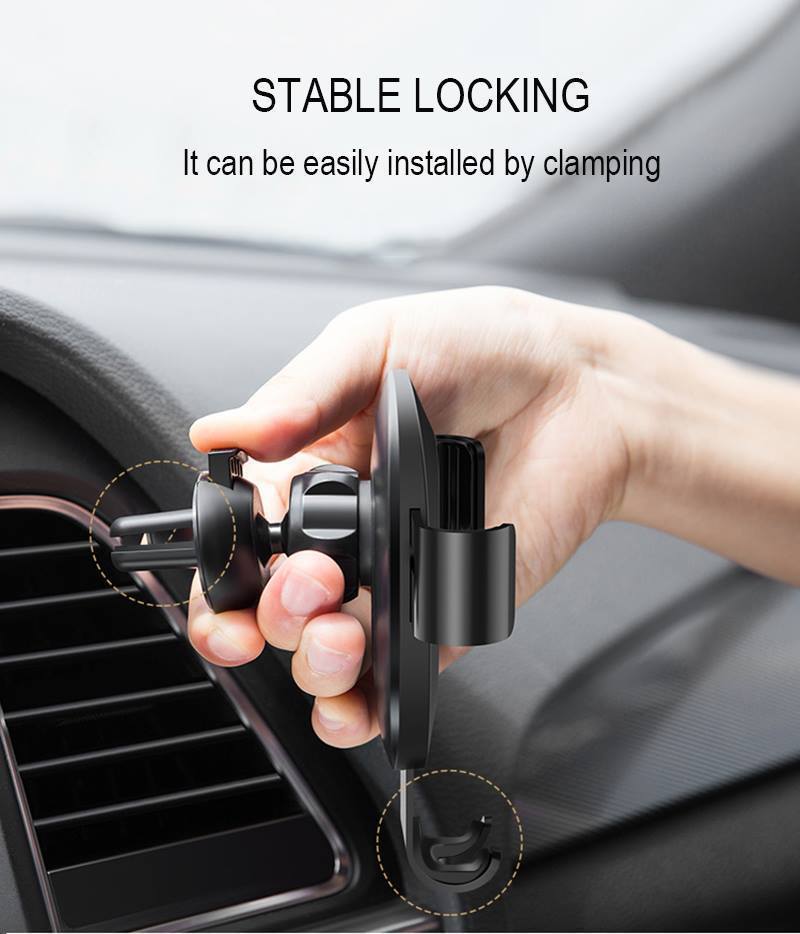 BowLift | Super Fast Wireless Car Charger for iPhones & Samsung
