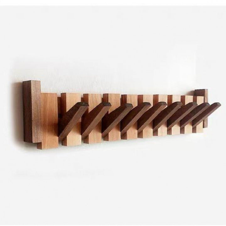Solid Wood Piano Wall Hanger Entrance Hook Living Room Room Wall Bedroom Door Rear Coat Rack