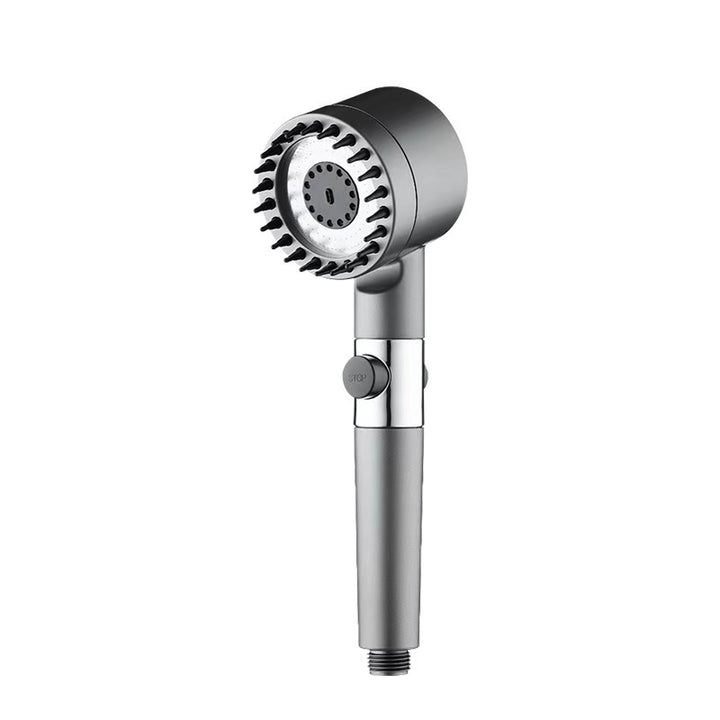 Strong Pressure Boost Shower Head Ultra High Pressure Nozzle Dyson-like Shower Head Massage Six-in-One Shower High Flow Bathroom Heating Fan Shower Wreath