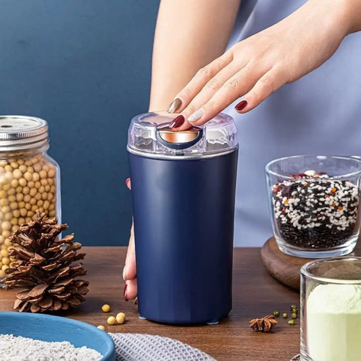 Blue Grinding Machine Electric Powder Household Dry Mill Grain Chinese Herbal Medicine Dry Grinding Wall Breaking Machine Grinding