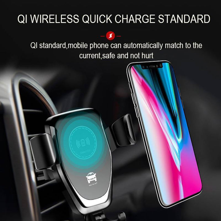 BowLift | Super Fast Wireless Car Charger for iPhones & Samsung