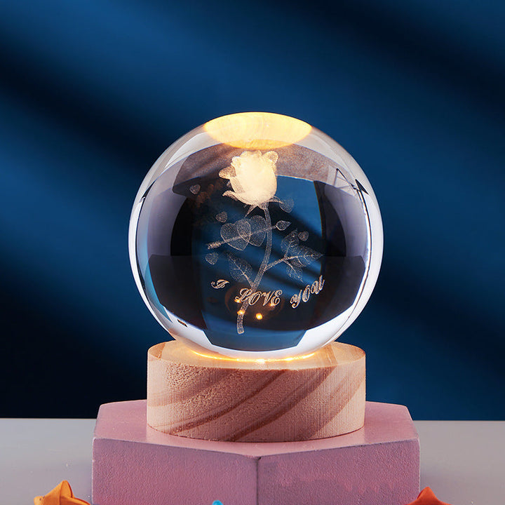 BowLift | 3D Glow Crystal Lamp | Innovative LED Table Lamp