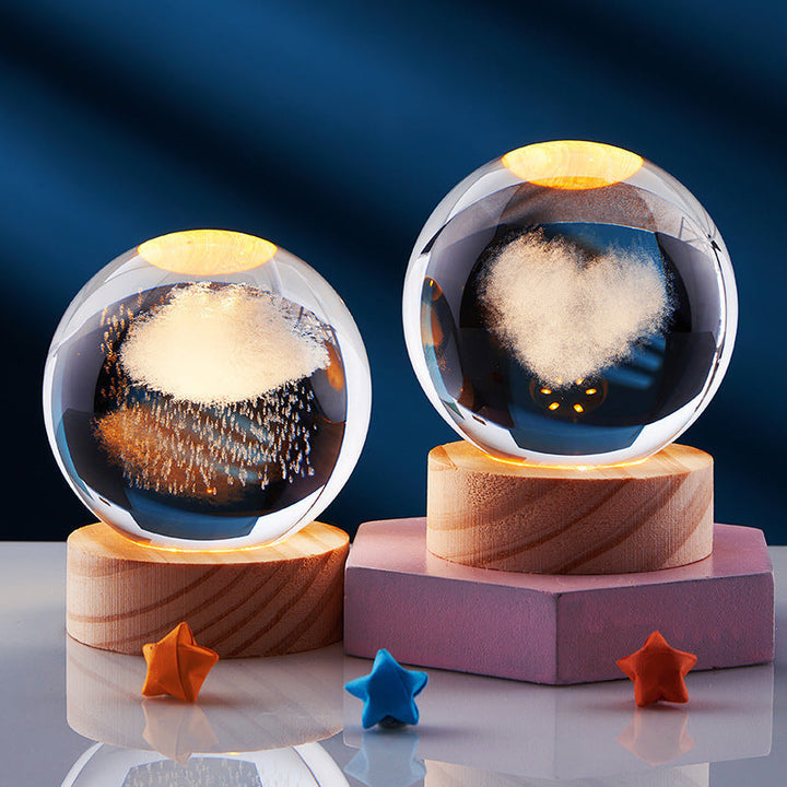 BowLift | 3D Glow Crystal Lamp | Innovative LED Table Lamp