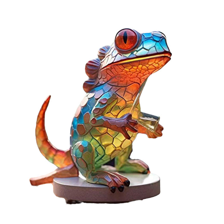 Wildlife Art with Base Wild Animal Desktop Decorations | Bowlift
