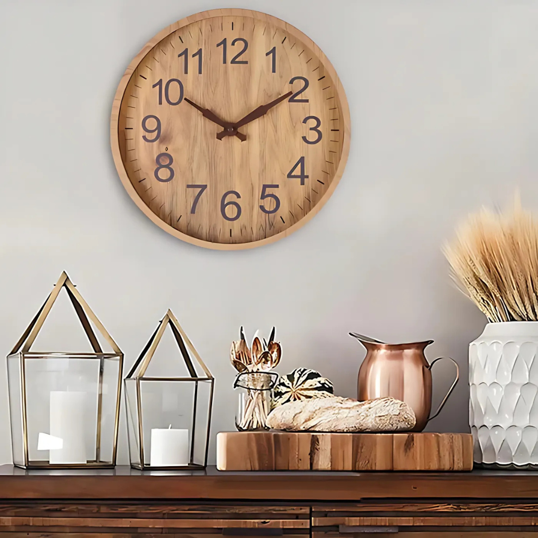 BowLift | Large Wall Clock Living Room