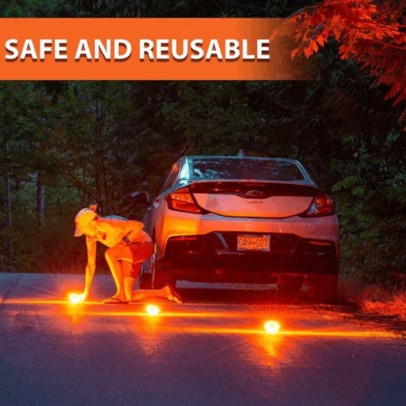 BowLift | Led Road Flares Flashing Warning Light