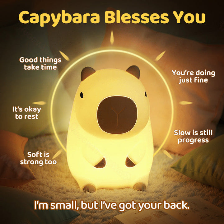 BowLift | SquishBara | Capybara Squishy Night Light Ideal Gift for All Ages