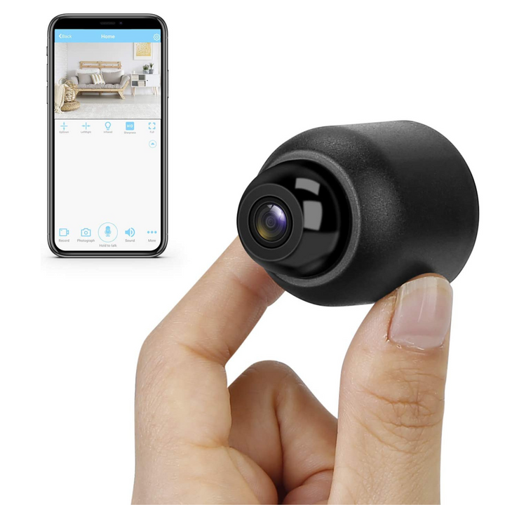 Wireless Mini Wifi Indoor Home Security System Camera Bowlift