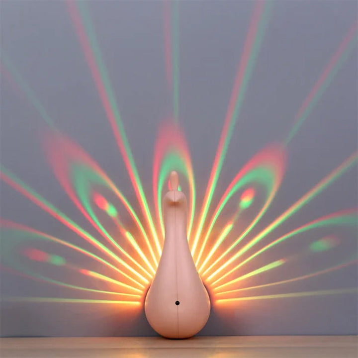 BowLift | Peacock Led Projector Wall Lights For Bedroom
