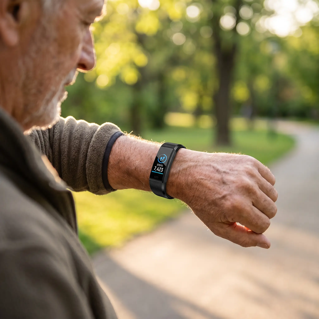 Senior Smartwatch with Heart Rate & Blood Pressure Monitoring | Bowlift