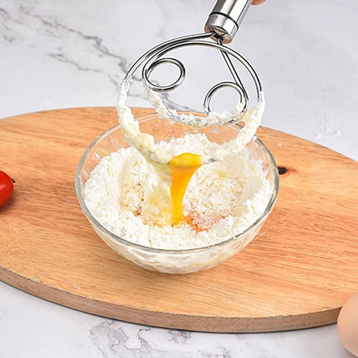 BowLift | Stainless Steel Magic Dough Whisk Bread Whisk