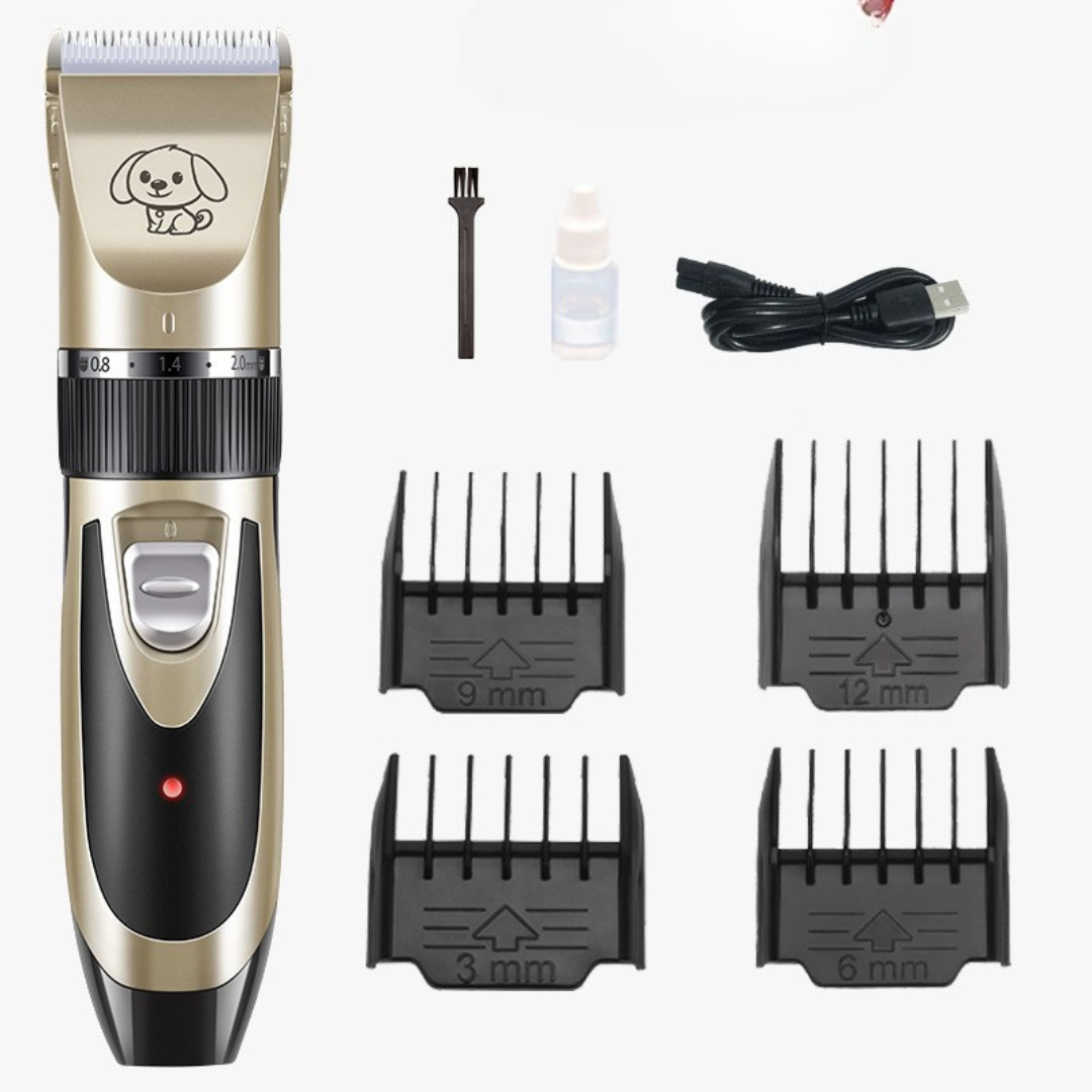 Silent Coat Trimmer set for dogs Bowlift