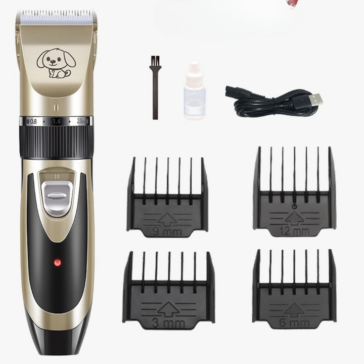 Silent Coat Trimmer set for dogs Bowlift