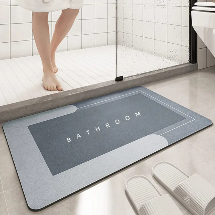 BowLift | Anti-Slip Bath Mat | Absorbent Bathroom Rug