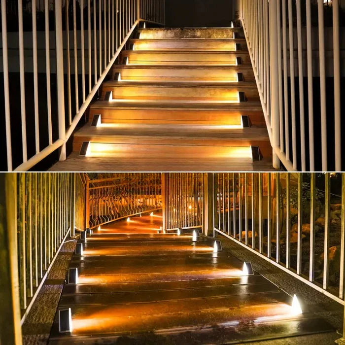 Stylish & Modern LED Stair Lights - StepBright | Bowlift