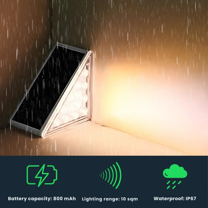 BowLift | Outdoor Solar Stair Lights | Weatherproof, Automatic & Eco-Friendly Lighting for Safe Outdoor Spaces