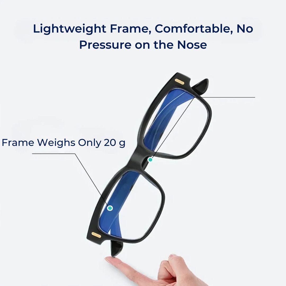 EyeShield Pro Blue Light Blocking Computer Glasses | With UV Protection - Reduces Eye Strain - Improves Sleep Quality - Relieves Eye Fatigue Bowlift