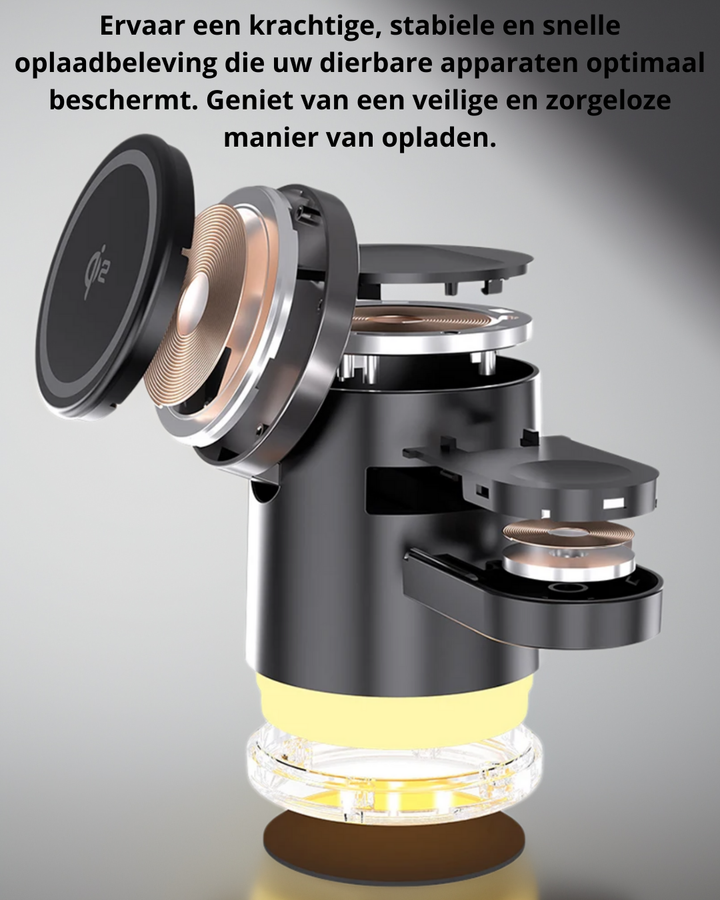 BowLift | LuxDock Elite Charging Station | Luxury all-in-one solution for Apple & Android devices