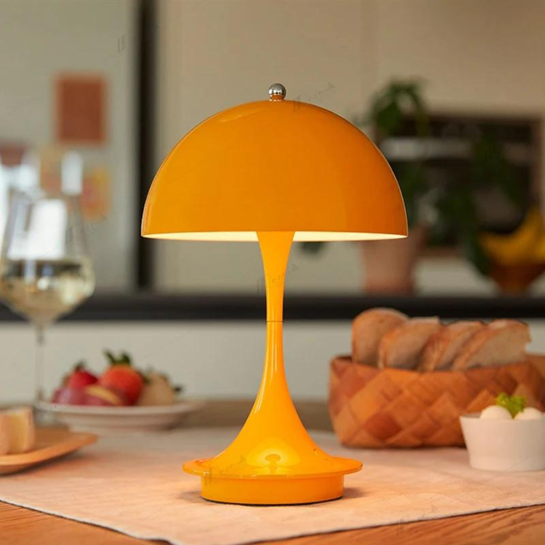 BowLift | EclatéAura Table lamp | Elegant battery LED bedside lamp
