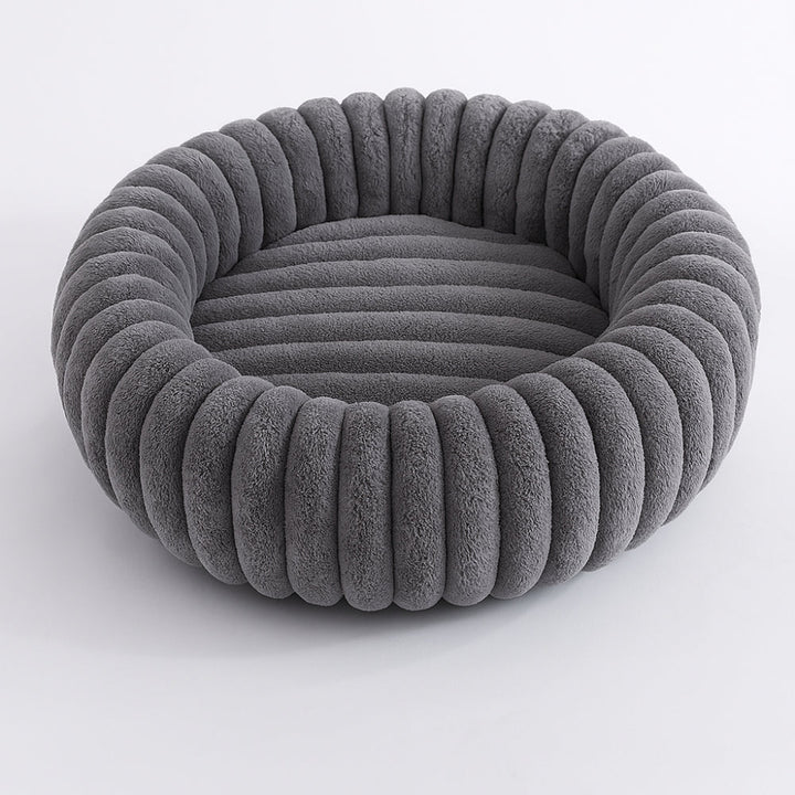 BowLift | Purrfectly Plush Round Pet Bed