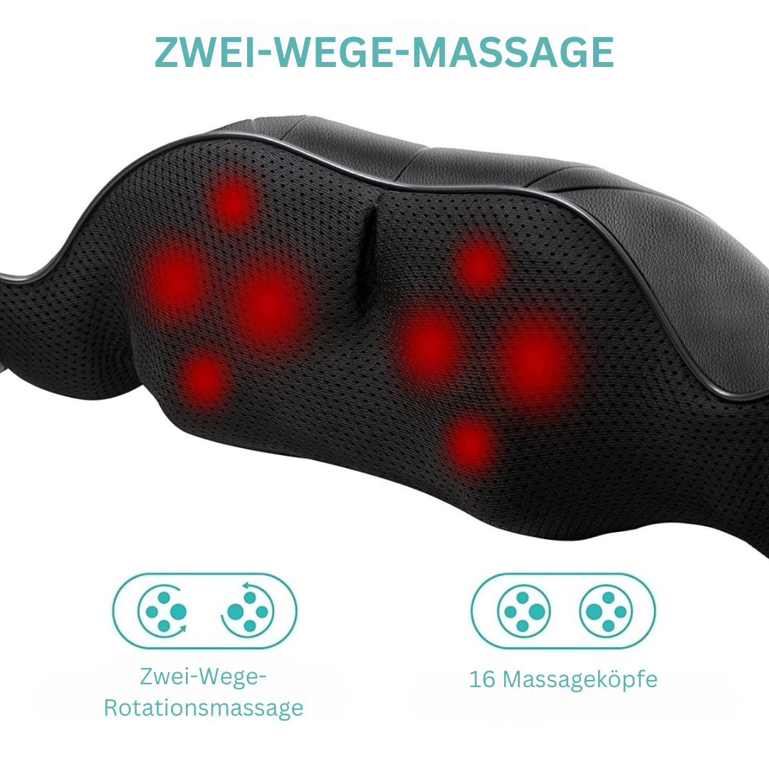 BowLift | Shiatsu Massage Cushion with Infrared - FlowRelief