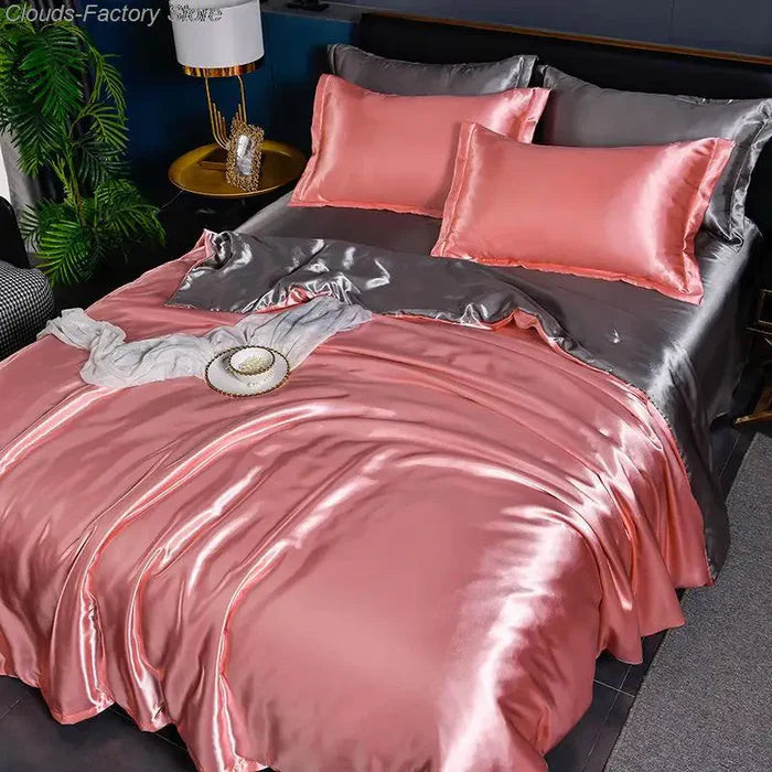 Satin Duvet Cover - Velora | Bowlift