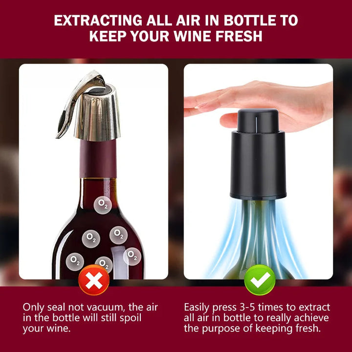 BowLift | Vacuum Seal Wine Bottle Stopper
