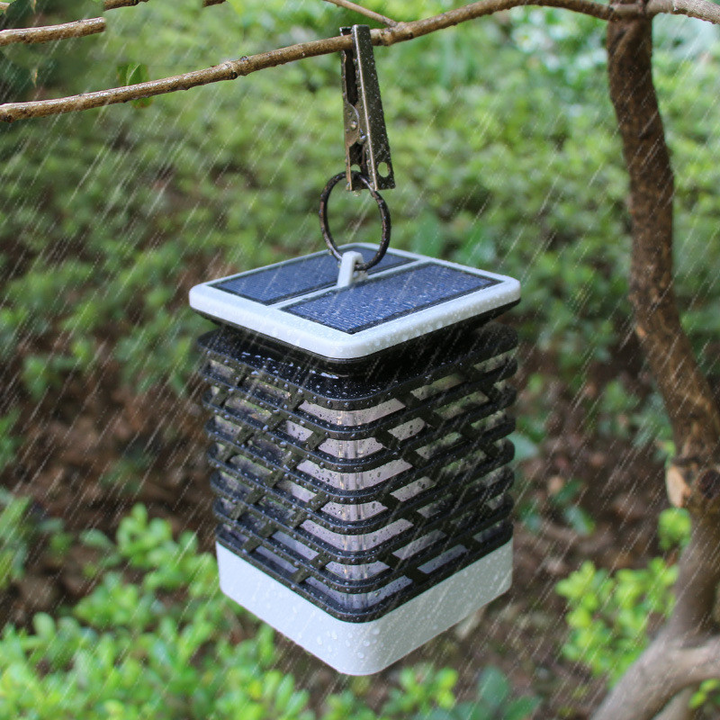 BowLift | Solar LED garden lantern with ribbed design – Decorative outdoor lighting for garden