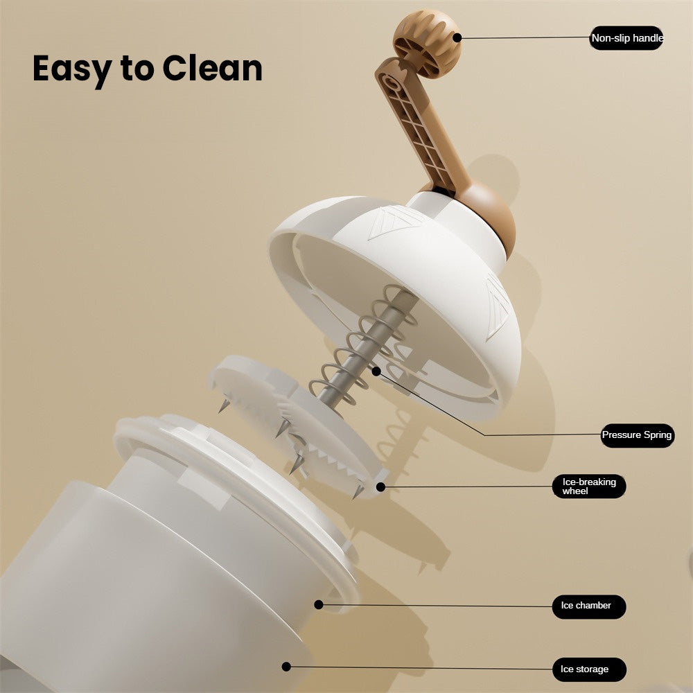 BowLift | Portable Crushed Ice Maker for Fluffy Snow-Like Ice