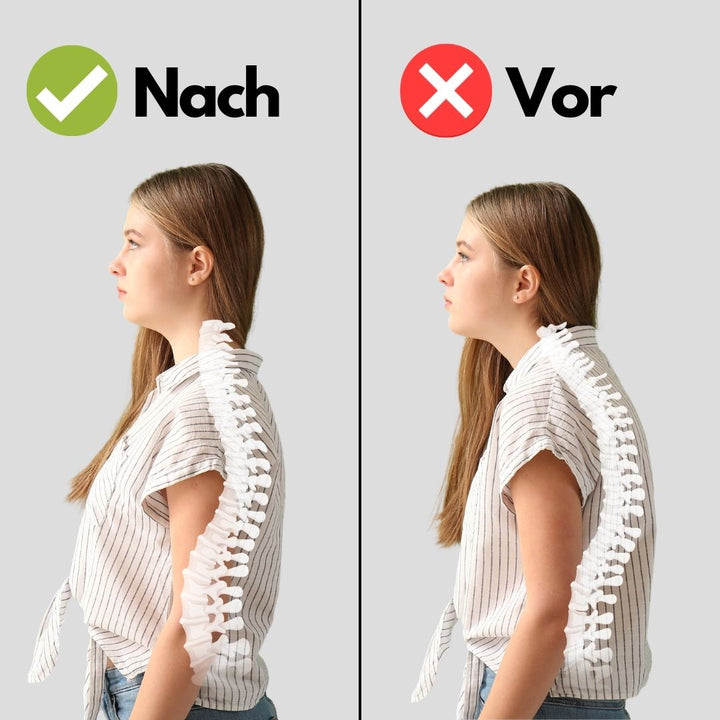 HealthPost 3-in-1 Back Posture Corrector | Adjustable Back Support for Office, Sports & Daily Life | Upper & Lower Back | Bowlift