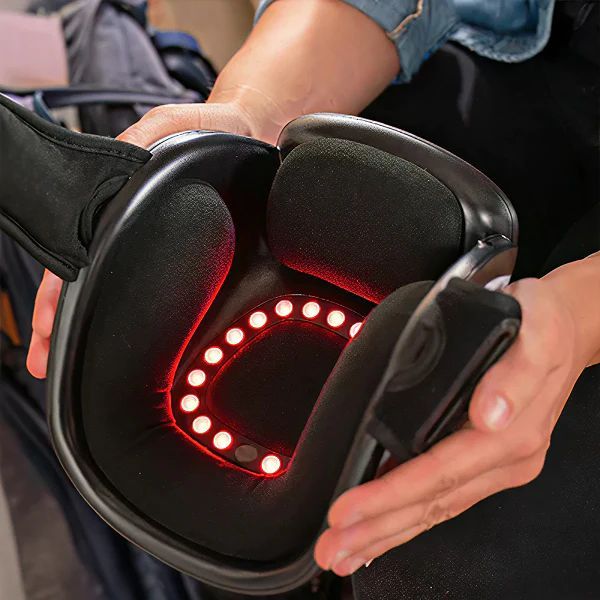 BowLift | Knee Massager with Red Light Therapy for Pain Relief and Muscle Recovery