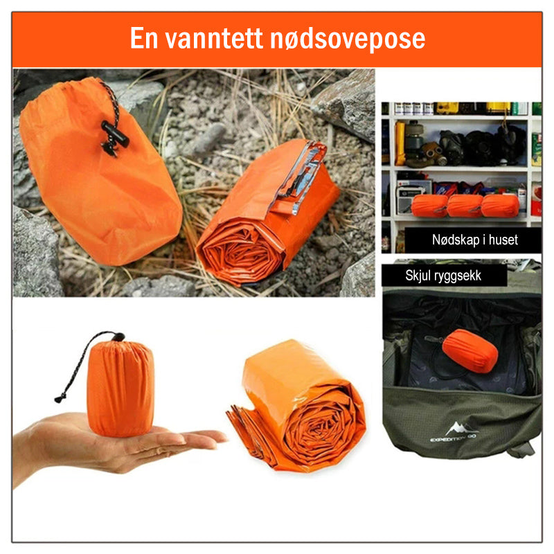 BowLift | Waterproof sleeping bag for emergencies