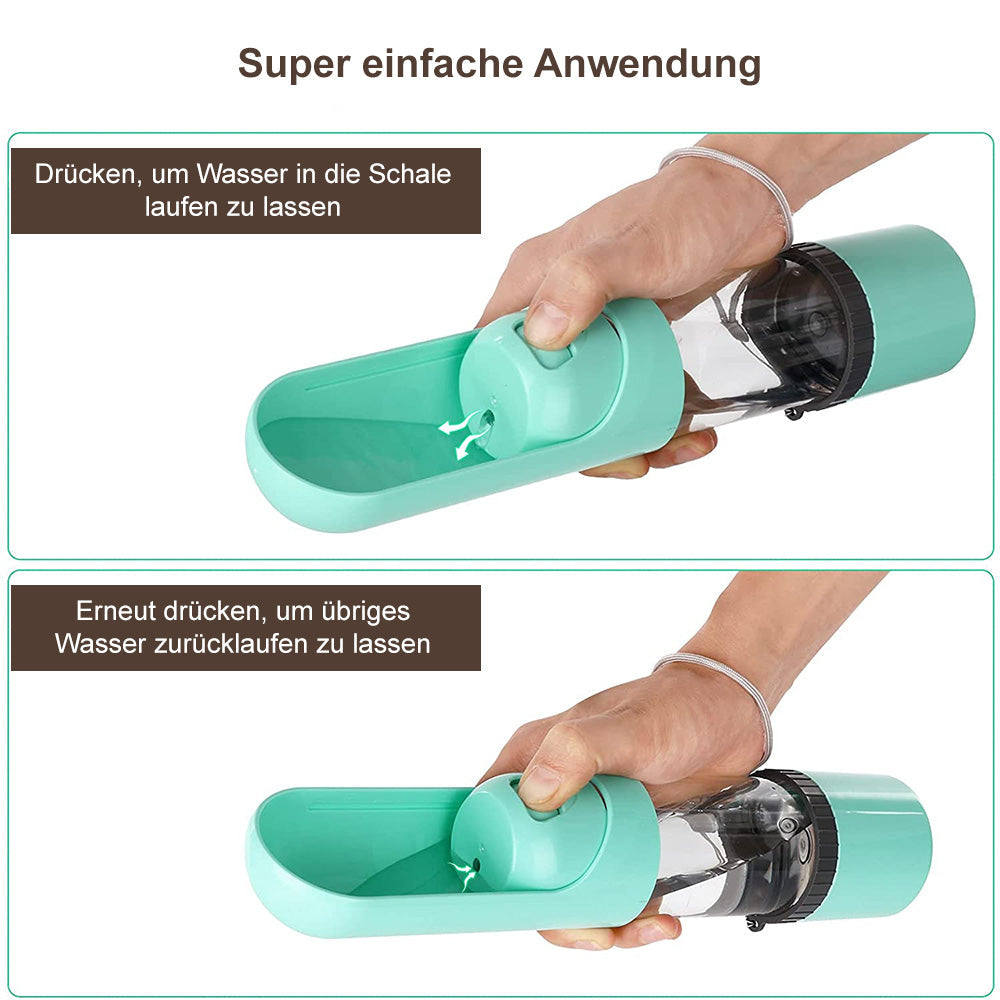 PawBuddy - 2-in-1 Reisbeker voor Voer en Water Bowlift