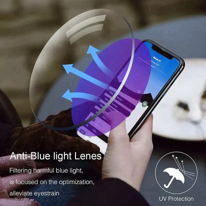 BowLift | Sapphire High Hardness Anti-Blue Light Wide and Near Reading Glasses Sunglasses