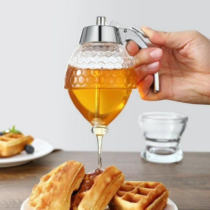 HoneySaver – Elegante en Praktische Honingdispenser Bowlift