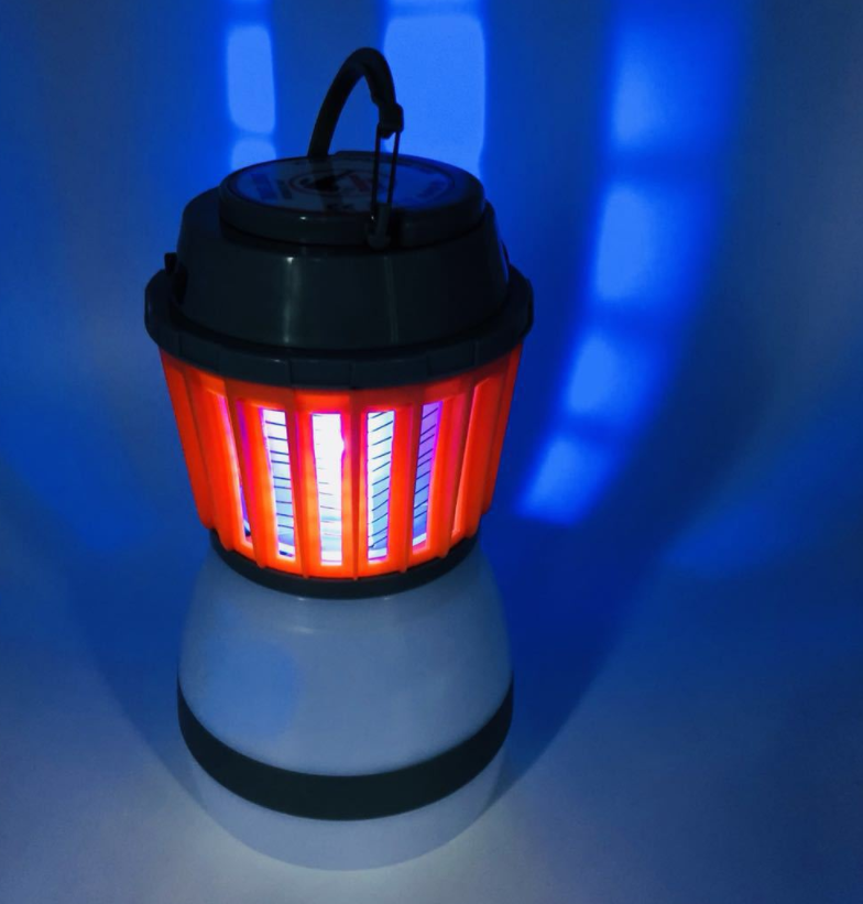 BowLift | Solar LED Mosquito Lamp with Integrated Lantern – Effective Insect Protection and Lighting for Garden and Camping